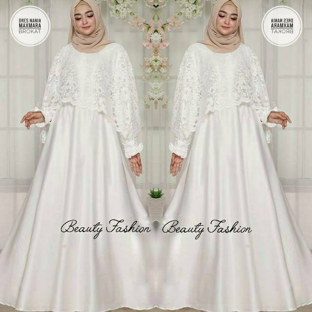 COD Dres Pesta  Maxi Nania 3 warna
