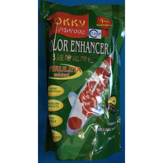 Best Seller Hokky Color Enhancer Pakan Ikan Koi Untuk Warna