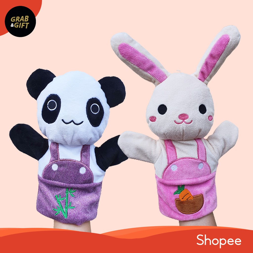 BONEKA TANGAN PANDA KELINCI