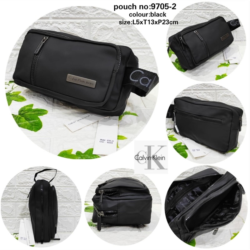 tpouch ck cosmatic model handbag ck pria/wanita quality premium