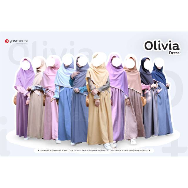 Gamis Busui Gamis Daily Gamis Katun Supernova Olivia by Yasmeera