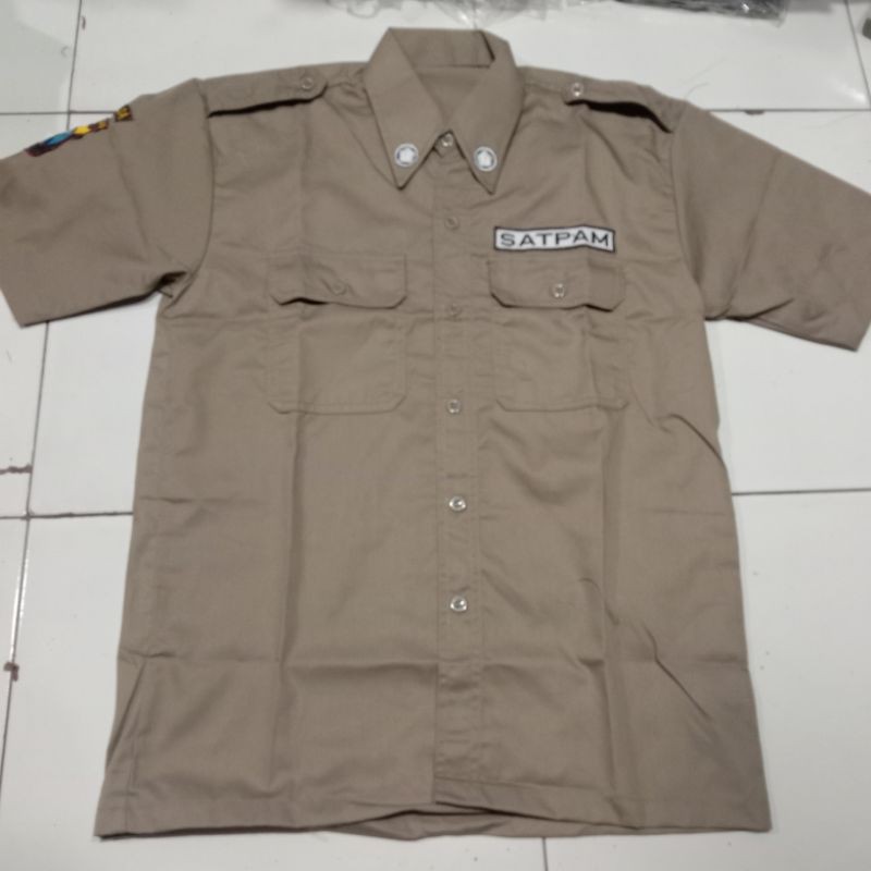 BAJU ATASAN PDH  SATPAM TERBARU