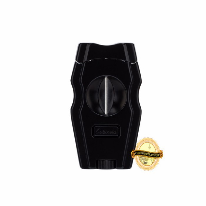 

LUBINSKI V-CUTTER PUNCH - 3 in 1 CIGAR CUTTER - GOLD - Hitam