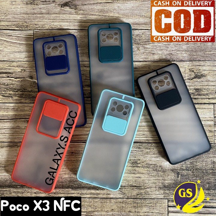 Xiaomi Redmi 9T 9C 9A 9 8 8A Pro Poco M3 Pro 5G Poco F3 Poco X3 NFC X3 Pro Mi 11 Lite Mi 10T PRO Slide Case Protection Camera Matte