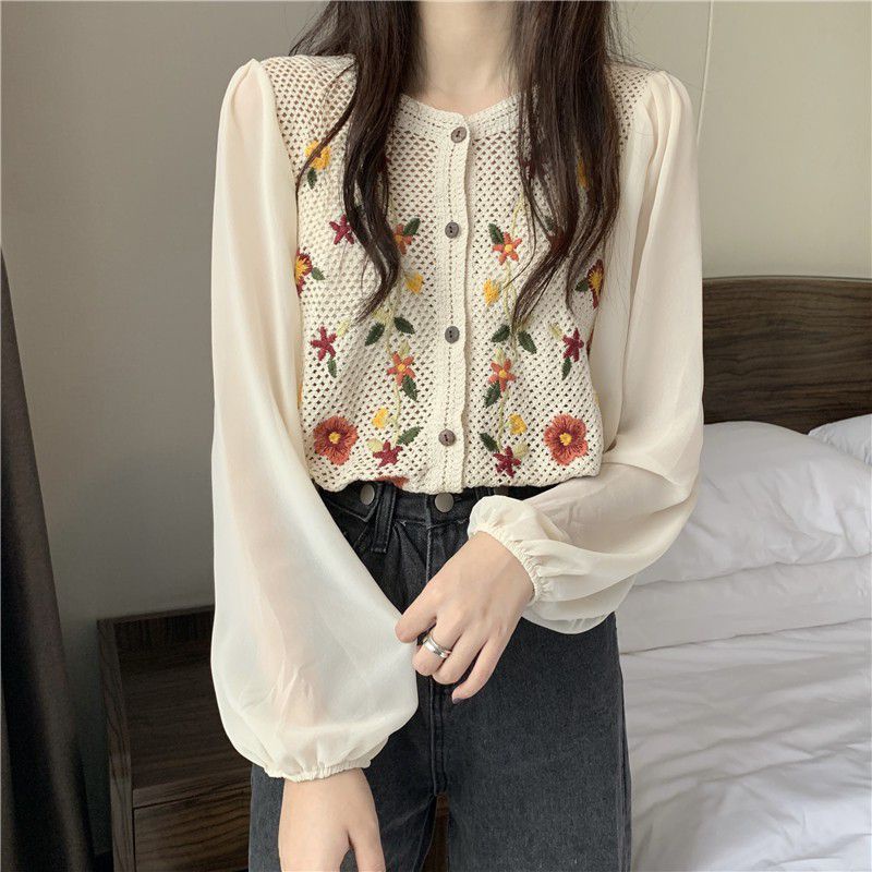 Soya Blouse Rajut Korea