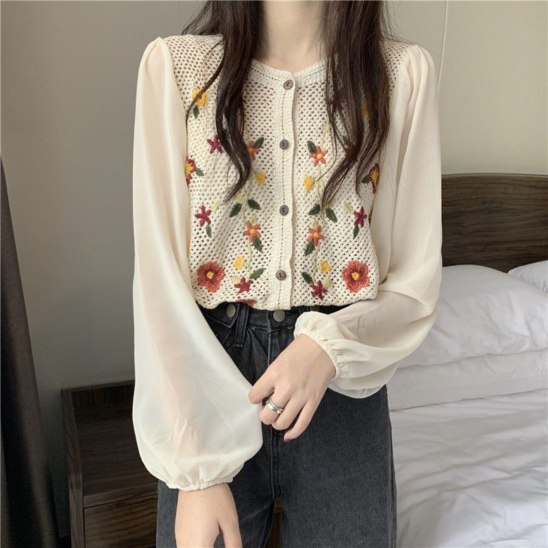 Soya Blouse Rajut Korea