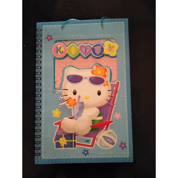 

Buku Catatan Spiral Hello Kitty Blue 14,5 x 21,5 cm