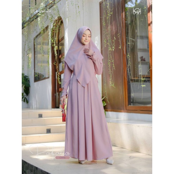 Gamis Set Khimar Rafalea Dress by: Kyra/Gamis Daily Terbaru