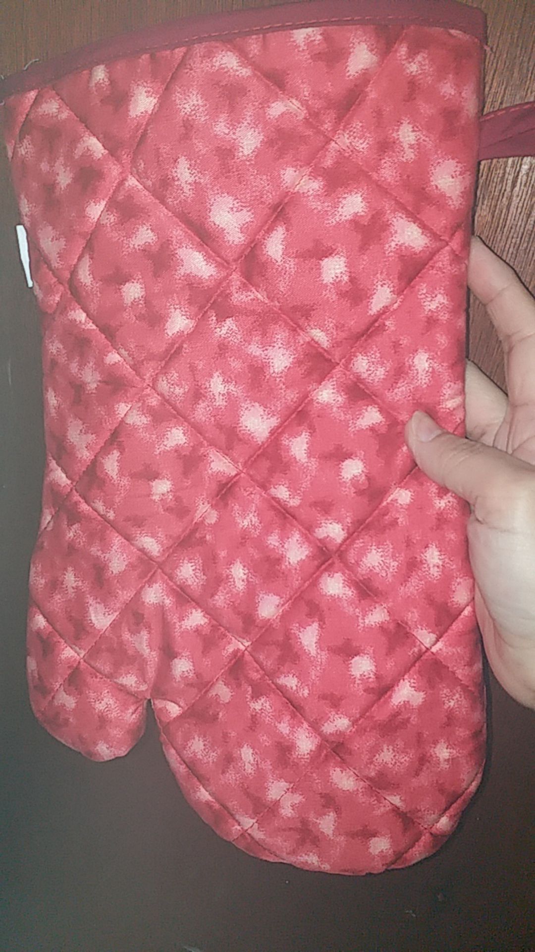 Pegangan Oven Red Rose Pelindung Panas