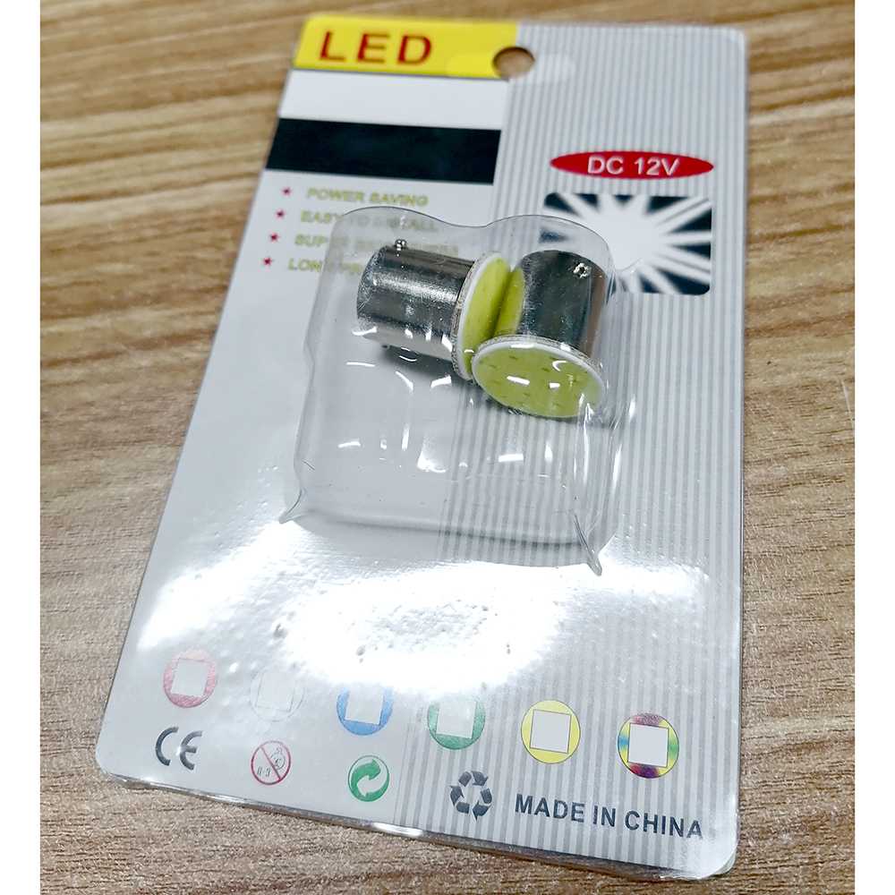 (100% BARANG ORI) Lampu Rem Mobil LED 1156 BA15S P21W 2PCS