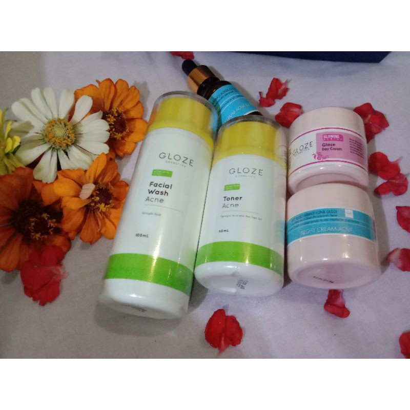 SKINCARE GLOZE#PAKET ACNE GLOW