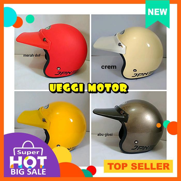 Helm Retro Pet Panjang