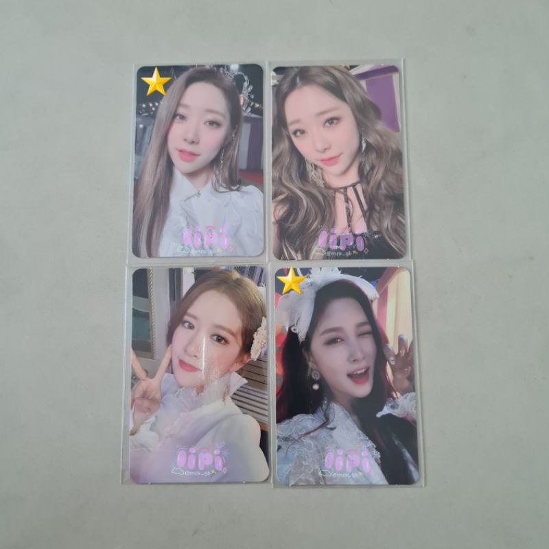 [BACA DESKRIPSI] wts want to sell ready pc photocard wjsn wj stay? la la love versi blue orange yeon