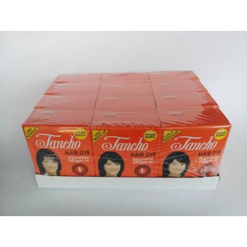 ORIGINAL TANCO SEMIR RAMBUT/TANCO PEWARNA RAMBUT NATURAL BLACK 6 G / 6 GRAM