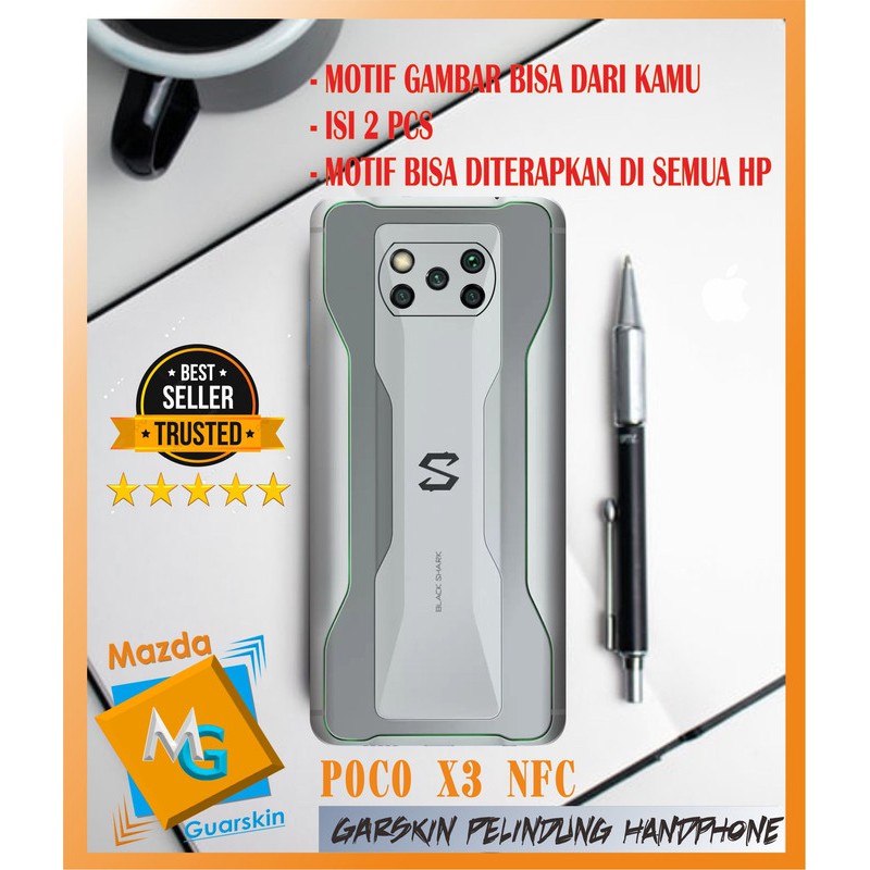 Garskin HP Poco X3 NFC Motif BS2 - Bebas Request Gambar