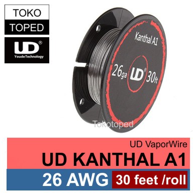 Authentic UD Kanthal A1 Wire 26 AWG | 0.4mm | vaporizer vapor rda