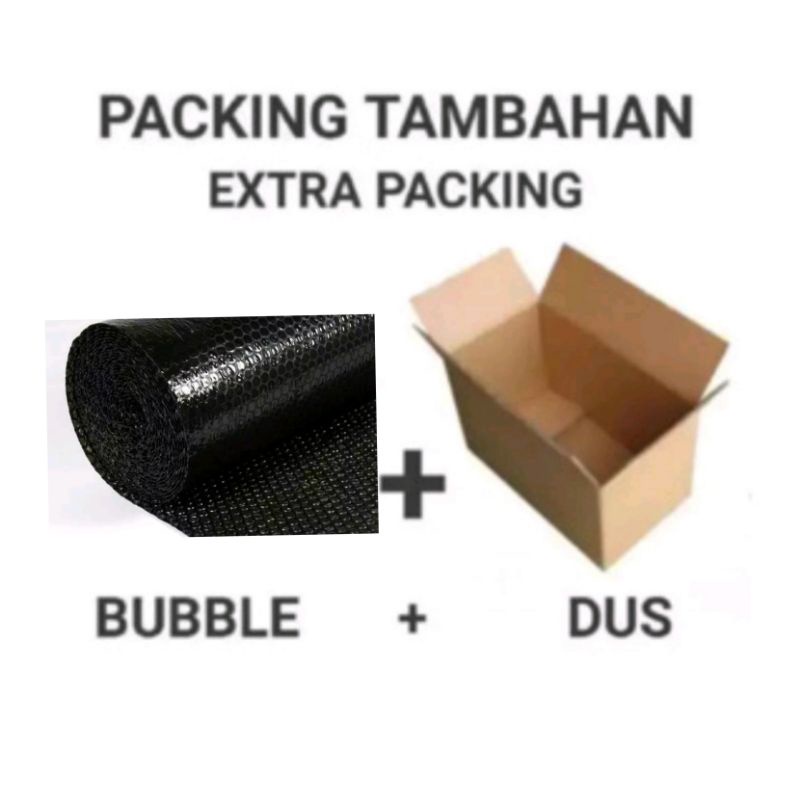

Packing Bubble Wrap Tambahan Barang / Dos Tambahan Packing Aman