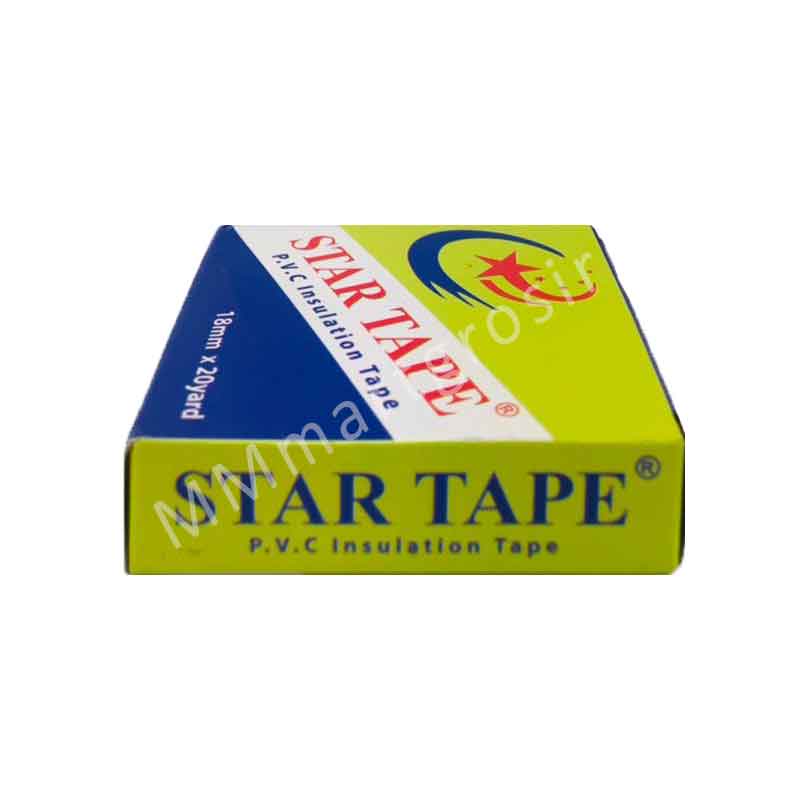 Star Tape / Lakban Hitam / Lakban PVC / 18mm x 20yard