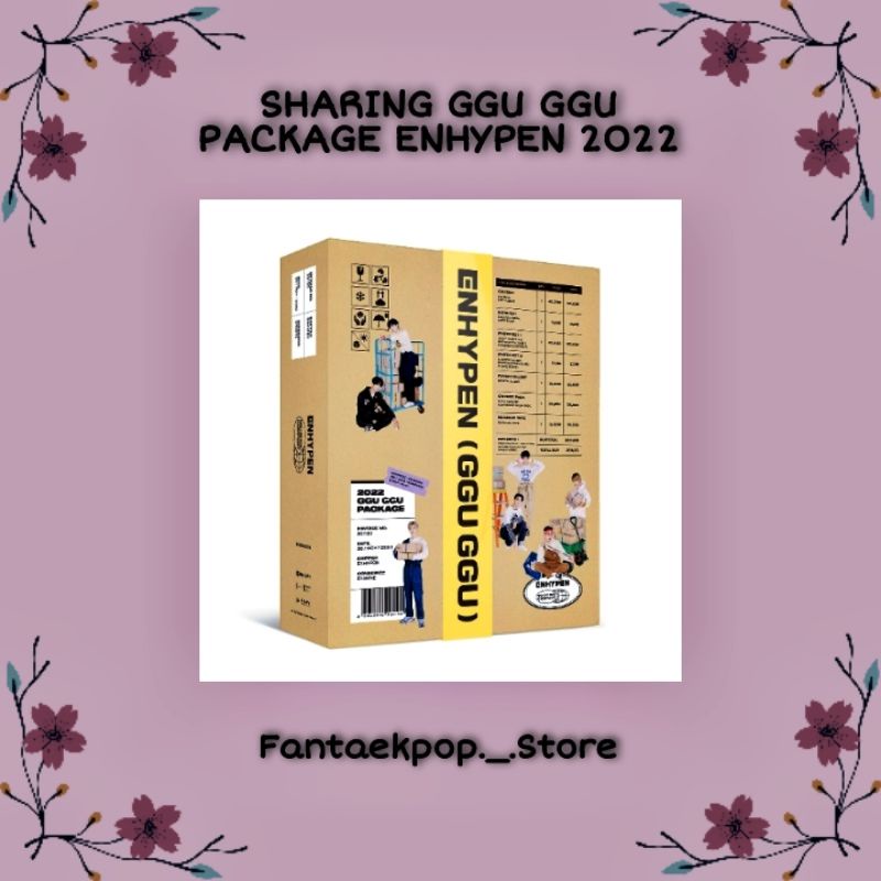 Ready Stock Sharing GGU GGU PACKAGE ENHYPEN 2022