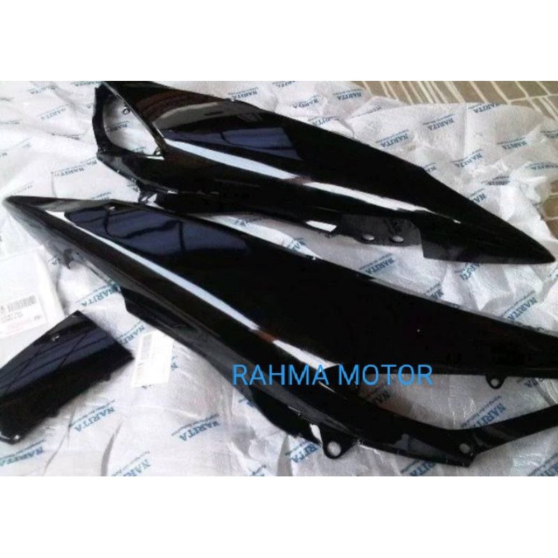 Cover Body belakang Honda Supra X 125 Lama Hitam Polos