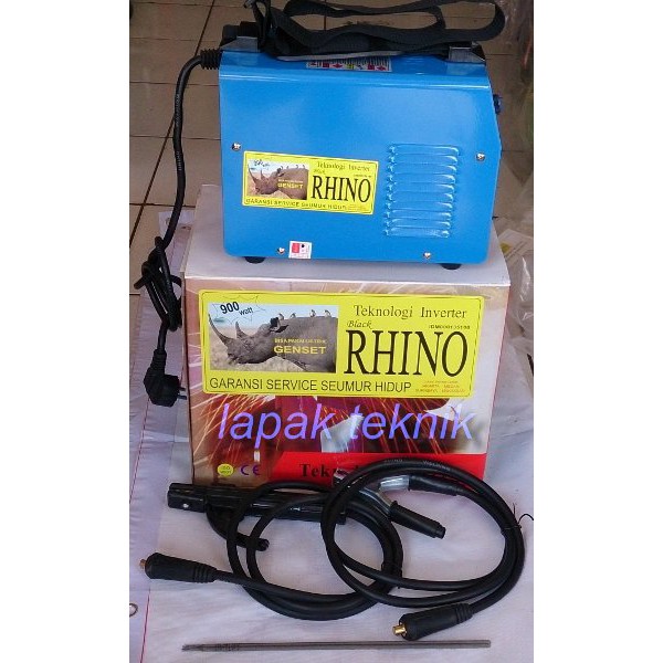 Rhino Mesin Las / Trafo Las Inverter MMA 120 900watt