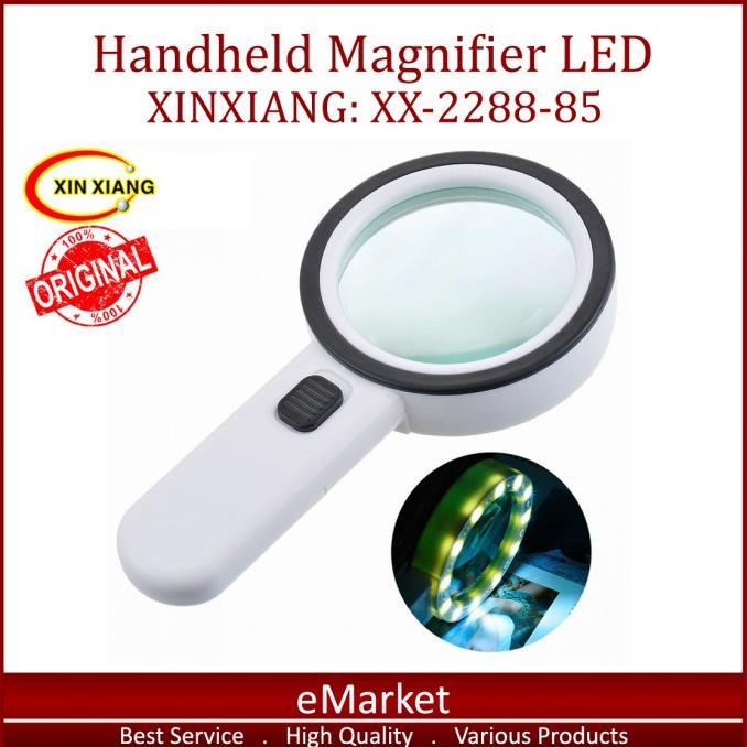 

Cuci Gudang Awal Tahun Kaca Pembesar LED XINXIANG XX-2288-85 ORIGINAL / Lampu Lup Lensa Cuci Gudang