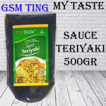 

SAUS-DRESSING- MY TASTE TERIYAKI SAUCE 500GR -SAUS-DRESSING.