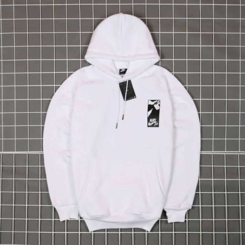 Nike White Hoodie 0071