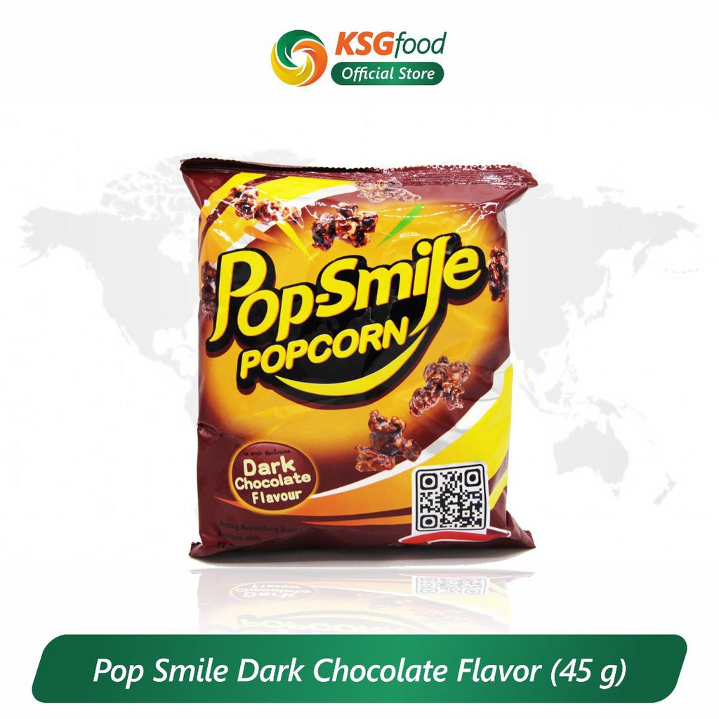 

POPSMILE POPCORN DARK CHOCO