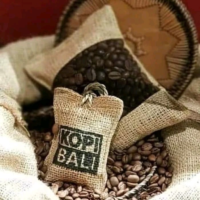 Parfum kopi Bali - Pengharum Pewangi Gantungan Mobil Biji Kopi BALI Parfum Ruangan UK 6x9