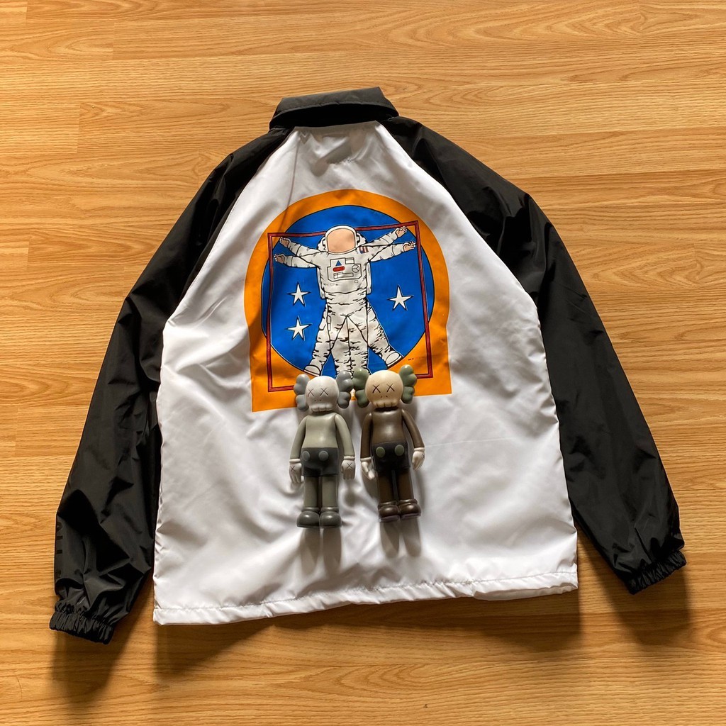 COACH JAKET VANS NASA ASTRONOMY BENEFIT PREMIUM WHITE SPLIT