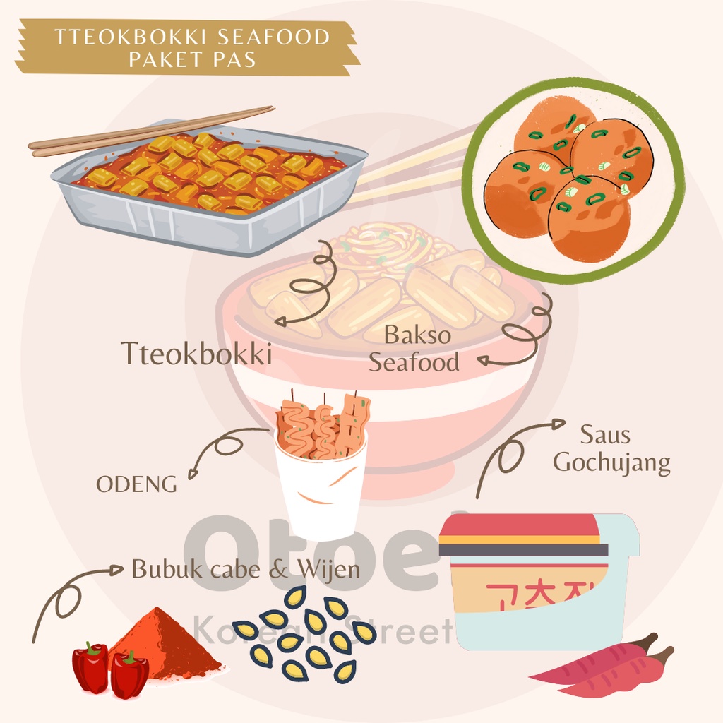 

toppoki/tteokbboki seafood paket pas halal