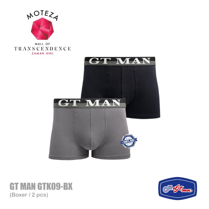 Celana Dalam Underwear Boxer Pria - GT Man GTK09 BX - M L XL 2XL 3XL