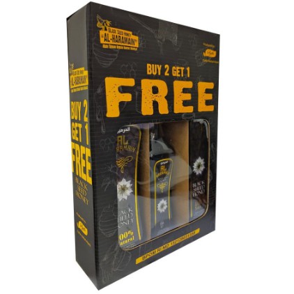 

Madu Al haramain Promo Pack ( 500gr 2 free 250gr 1 )