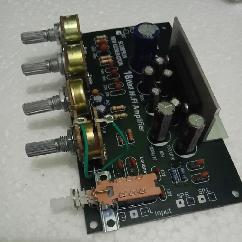 kit driver power mini stereo 18 watt LA 4440