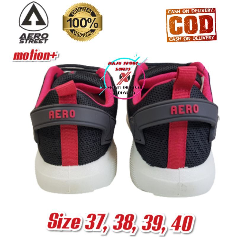 AEROSTREET MATION+ SHARRON - SEPATU SNEAKERS OLAHRAGA CASUAL PEREMPUAN