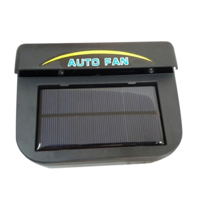 Auto fan / cooling fan kipas angin otomatis solar power penghilang hawa panas mobil