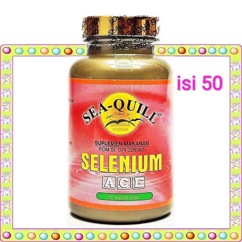 Sea Quill Selenium Ace isi 50 - 30 - Sea Quill Selenium - SeaQuill Selenium Ace - Antioksidan - Gros