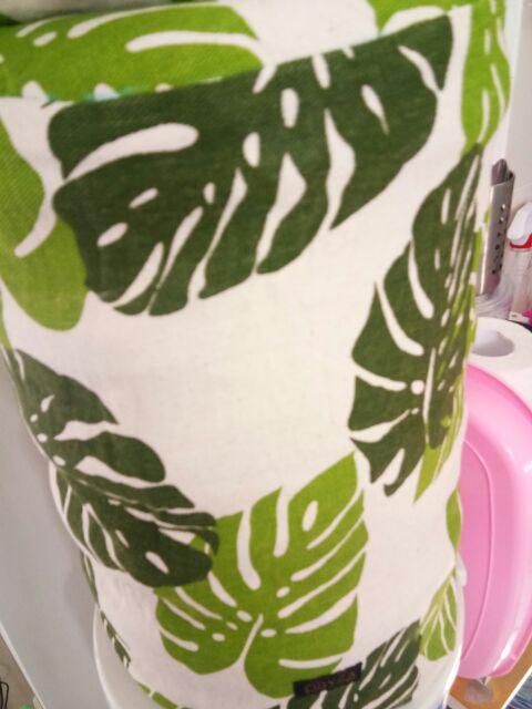 Cover Sarung Penutup Pelindung Galon Aqua - Motif Daun Monstera