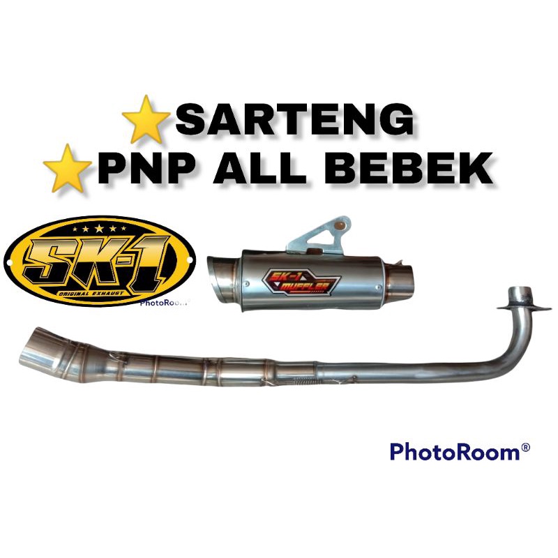 KNALPOT RACING SK1 ORIGINAL PNP ALL BEBEK JUPITER VEGA GRAND SUPRA C70 BLADE SMASH KHARISMA.bukan rc