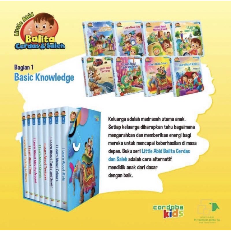 CORDOBA Buku Little Abid Mainan Edukasi Anak