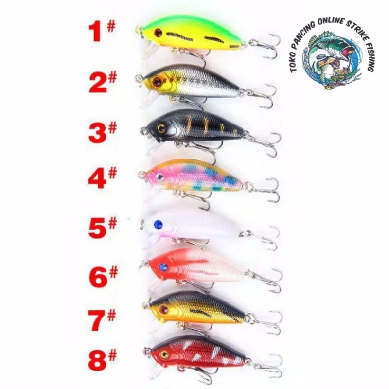 umpan minnow 4.2 gr panjang 5 cm