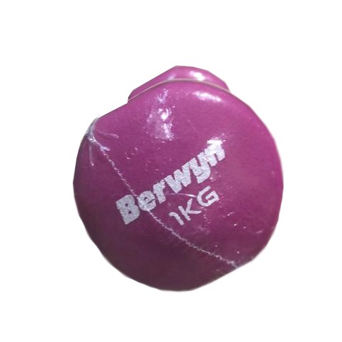 Berwyn Dumbbell 1kg Neoprene Pink Peralatan Olahraga Barbel Warna Alat Olahraga Tangan Barbell