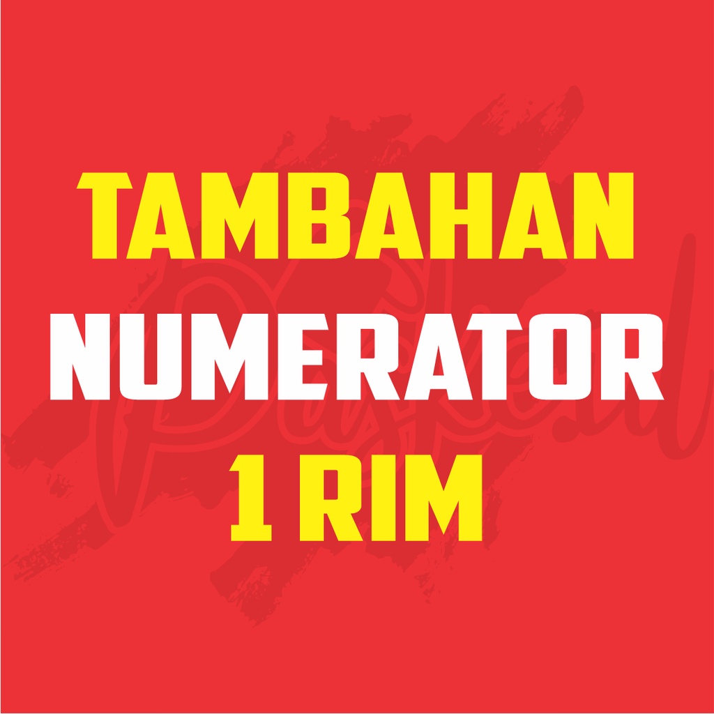 

NUMERATOR NOTA 1 RIM, Cetak Tambahan Nomor Urut Nota/ Kwitansi/ Surat Jalan/ FAKTUR/ RESIT/ Lainnya CUSTOM