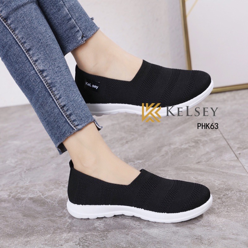 (GRATIS ALAS KAKI) RESTOCK!! NICOLE SEPATU SLIP ON WANITA KELSEY PHK63 SEPATU FLAT SHOES