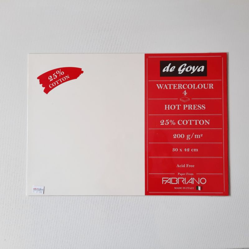 De Goya Watercolour Paper A3 HP2 200gsm