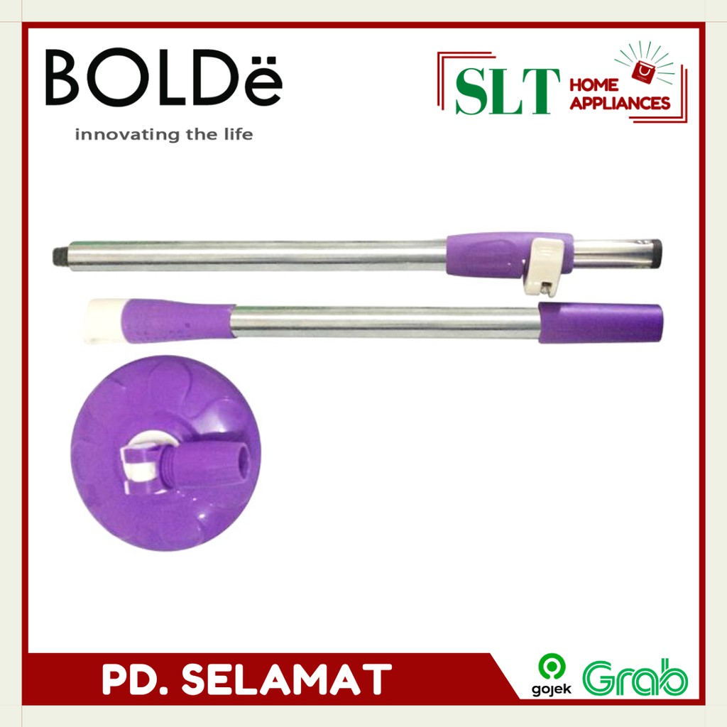 BOLDE Handle Set TONGKAT PEL BOLDE GAGANG SUPER MOP BOLDE LION STAR SPIN MOP