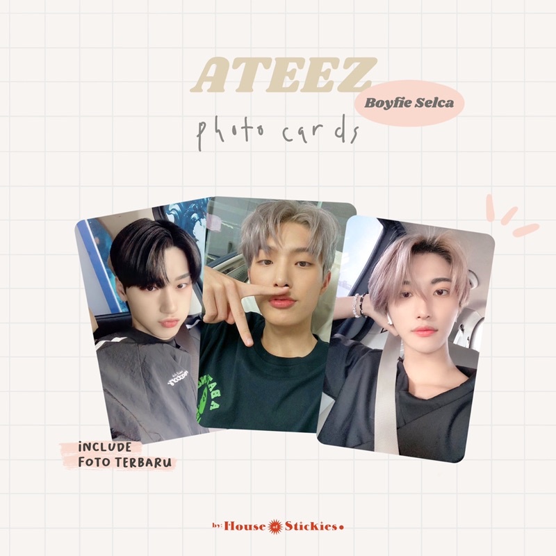 ATEEZ Photocard Unofficial (Boyfie Selca Ed.)