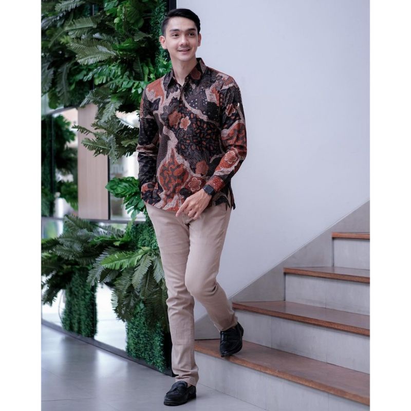 Maura Couple - Sania Ruffle Batik Couple ori Ndoro jowi DNT Garansi Termurah Shopee - Couple Aulia