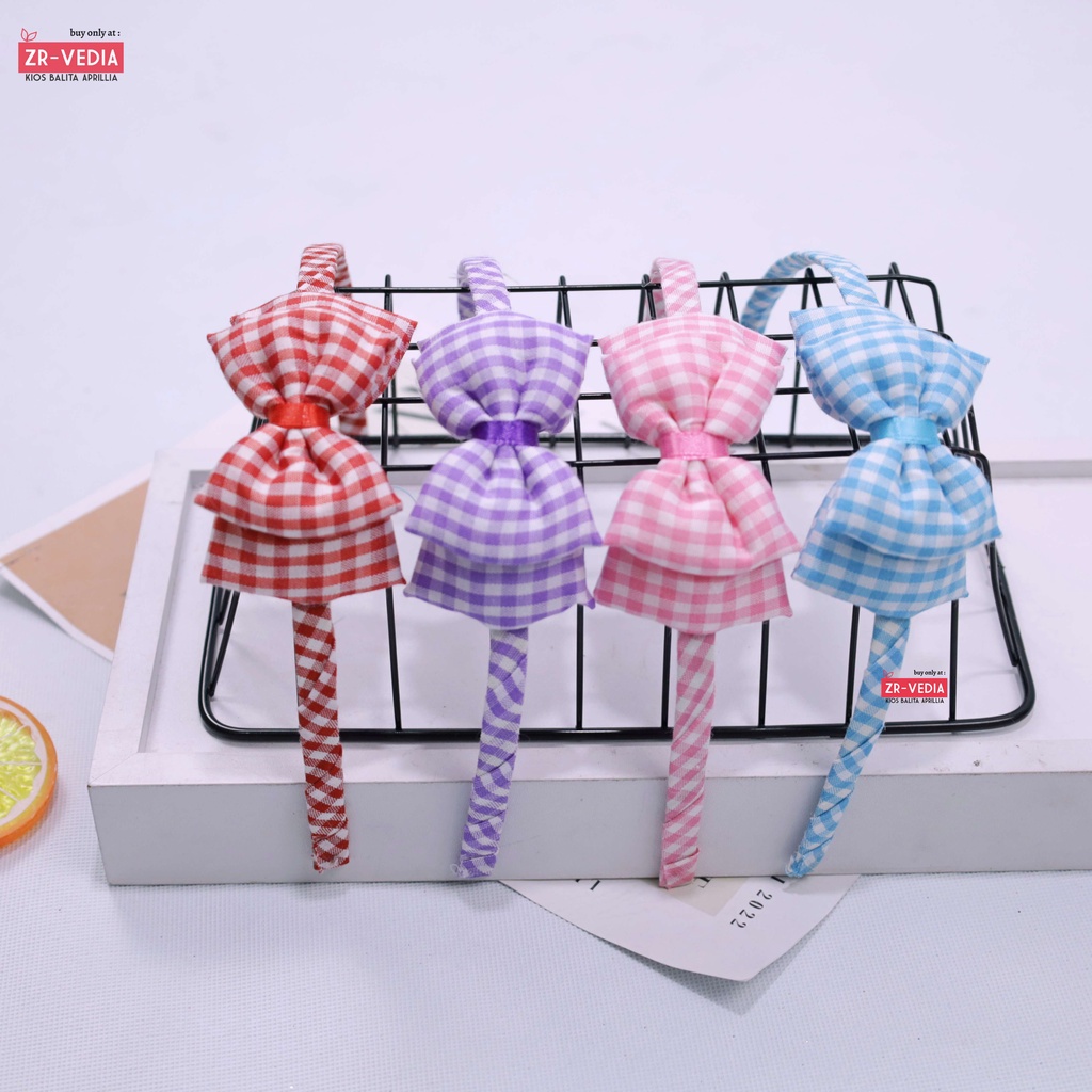 Bandana Cherysbelle Bayi Perempuan / Bando Baby New Born Import Murah Korea Aksesoris Rambut Mainan Kiosbalitaaprillia